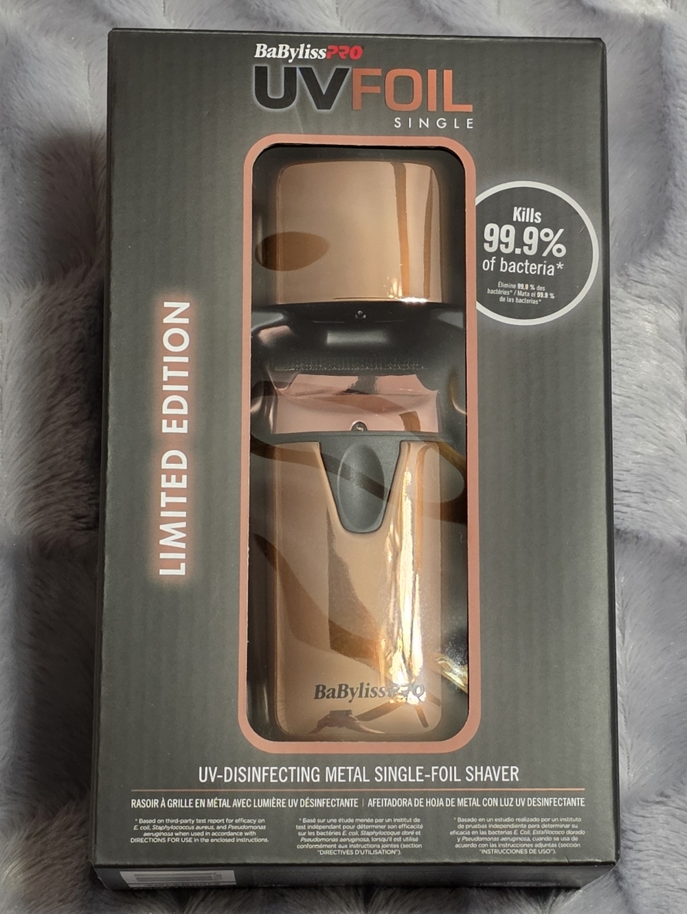 BaBylissPRO UVFoil Single Limited Edition Shaver